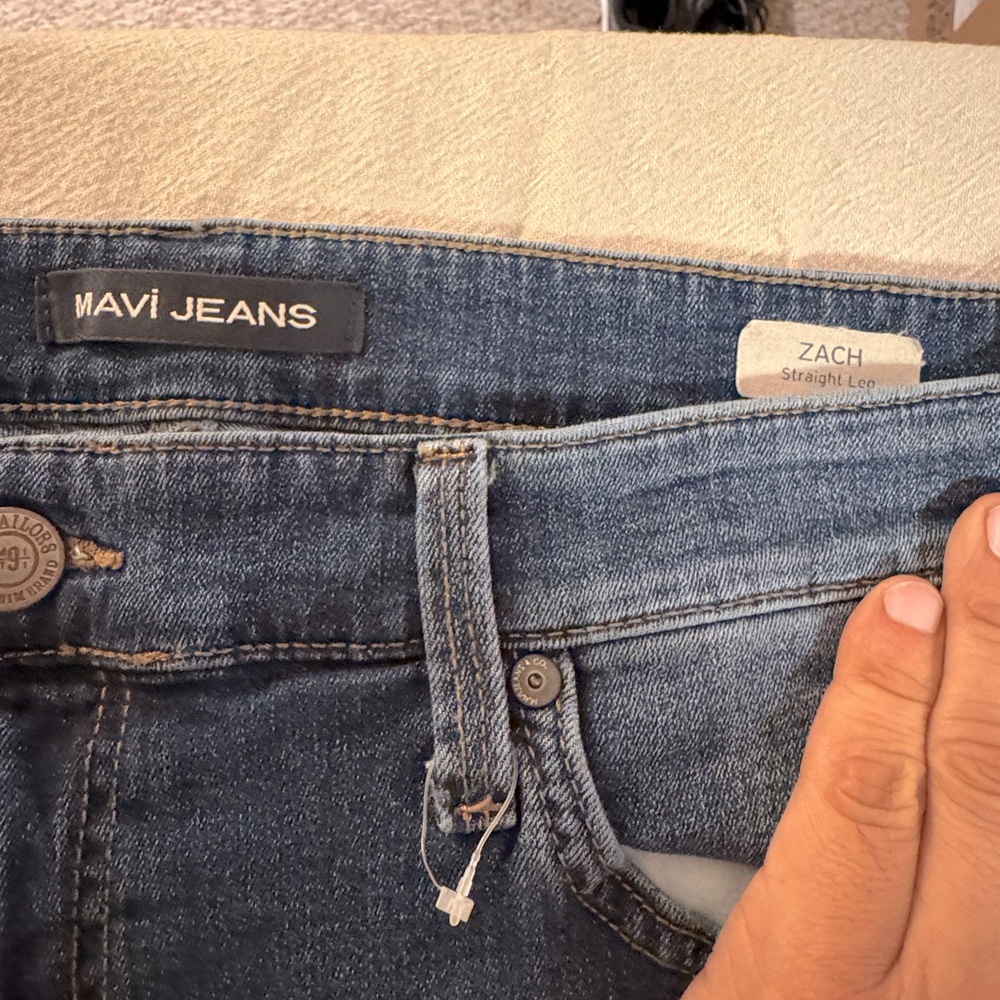 Mavi Men’s Blue Denim Jeans